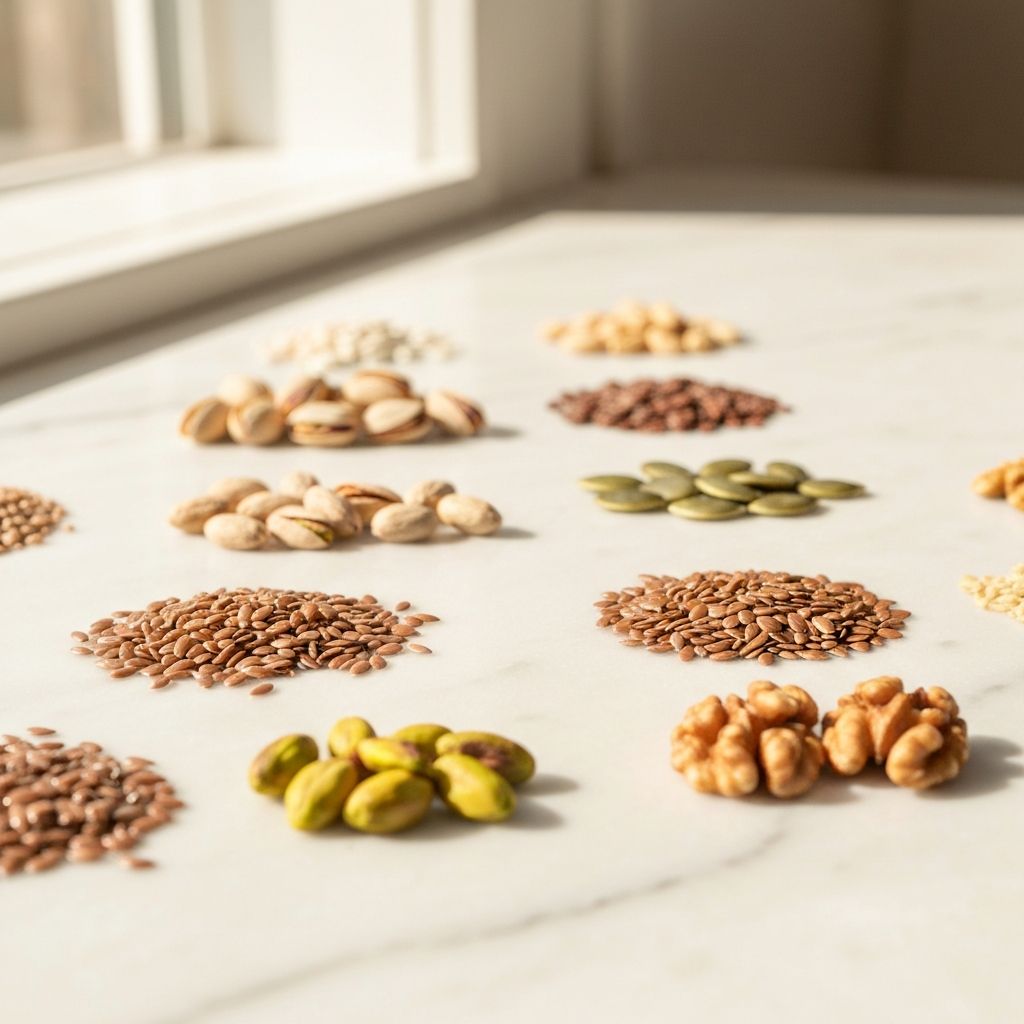 Nüsse und Samen