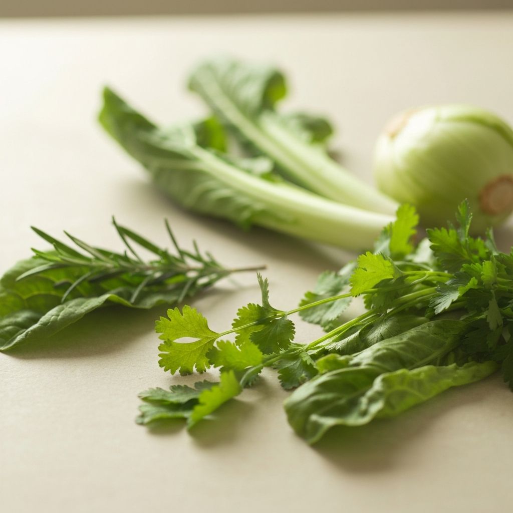 Grünes Blattgemüse